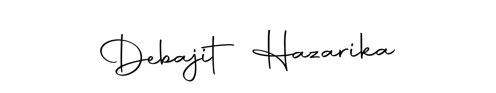Create a beautiful signature design for name Debajit Hazarika. With this signature (Autography-DOLnW) fonts, you can make a handwritten signature for free. Debajit Hazarika signature style 10 images and pictures png
