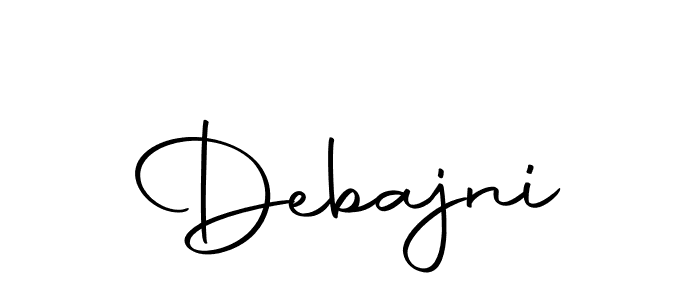 Make a beautiful signature design for name Debajni. Use this online signature maker to create a handwritten signature for free. Debajni signature style 10 images and pictures png