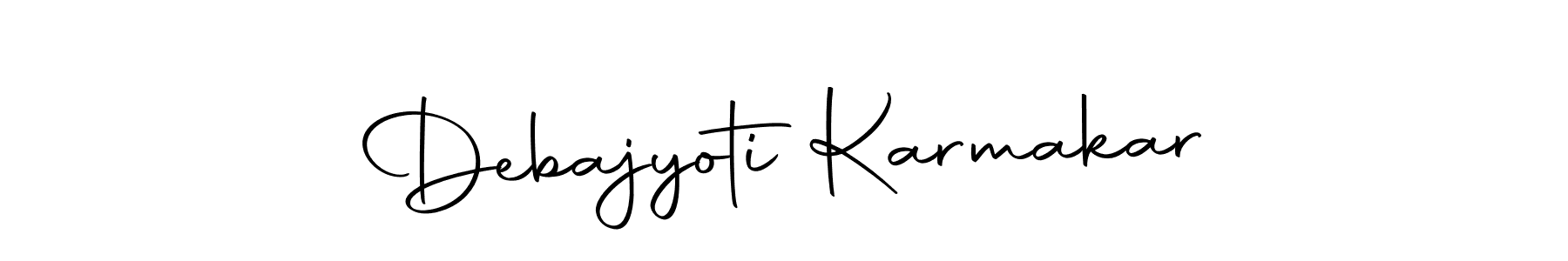 Make a beautiful signature design for name Debajyoti Karmakar. Use this online signature maker to create a handwritten signature for free. Debajyoti Karmakar signature style 10 images and pictures png