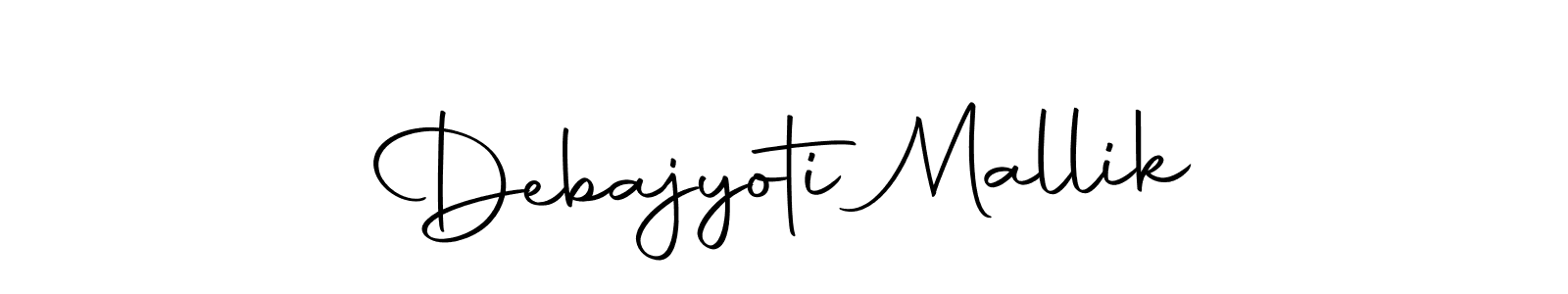 You should practise on your own different ways (Autography-DOLnW) to write your name (Debajyoti Mallik) in signature. don't let someone else do it for you. Debajyoti Mallik signature style 10 images and pictures png