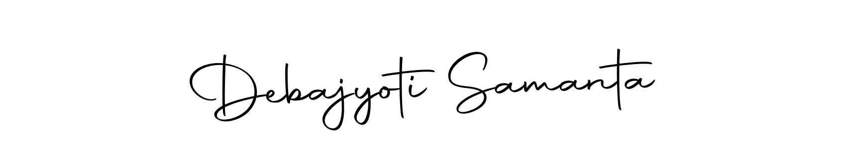 You should practise on your own different ways (Autography-DOLnW) to write your name (Debajyoti Samanta) in signature. don't let someone else do it for you. Debajyoti Samanta signature style 10 images and pictures png