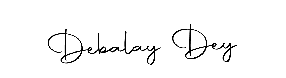 You should practise on your own different ways (Autography-DOLnW) to write your name (Debalay Dey) in signature. don't let someone else do it for you. Debalay Dey signature style 10 images and pictures png