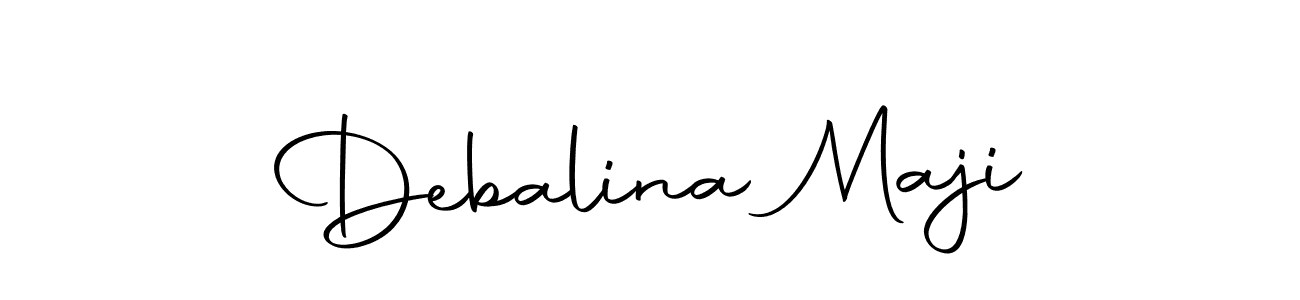 Create a beautiful signature design for name Debalina Maji. With this signature (Autography-DOLnW) fonts, you can make a handwritten signature for free. Debalina Maji signature style 10 images and pictures png