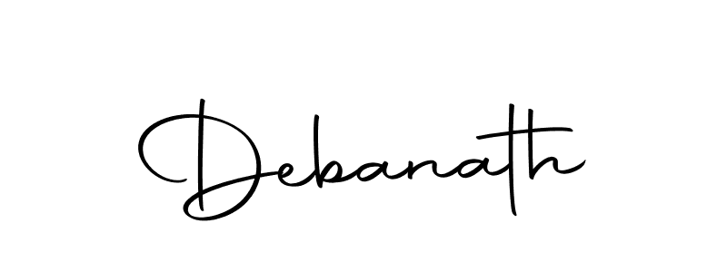 The best way (Autography-DOLnW) to make a short signature is to pick only two or three words in your name. The name Debanath include a total of six letters. For converting this name. Debanath signature style 10 images and pictures png