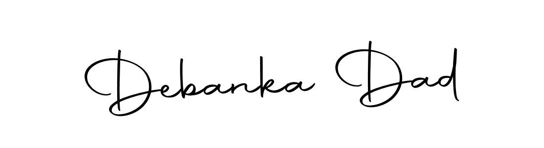 You can use this online signature creator to create a handwritten signature for the name Debanka Dad. This is the best online autograph maker. Debanka Dad signature style 10 images and pictures png