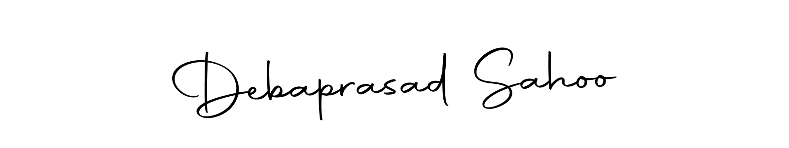 Design your own signature with our free online signature maker. With this signature software, you can create a handwritten (Autography-DOLnW) signature for name Debaprasad Sahoo. Debaprasad Sahoo signature style 10 images and pictures png