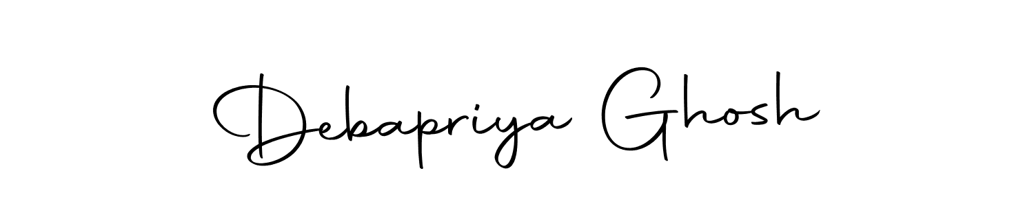 It looks lik you need a new signature style for name Debapriya Ghosh. Design unique handwritten (Autography-DOLnW) signature with our free signature maker in just a few clicks. Debapriya Ghosh signature style 10 images and pictures png