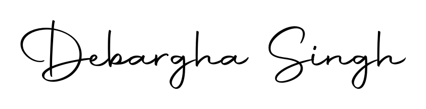 Personalize your online presence with Debargha Singh signature rendered in elegant Autography-DOLnW font. Great for website footers and blogs. Debargha Singh signature style 10 images and pictures png