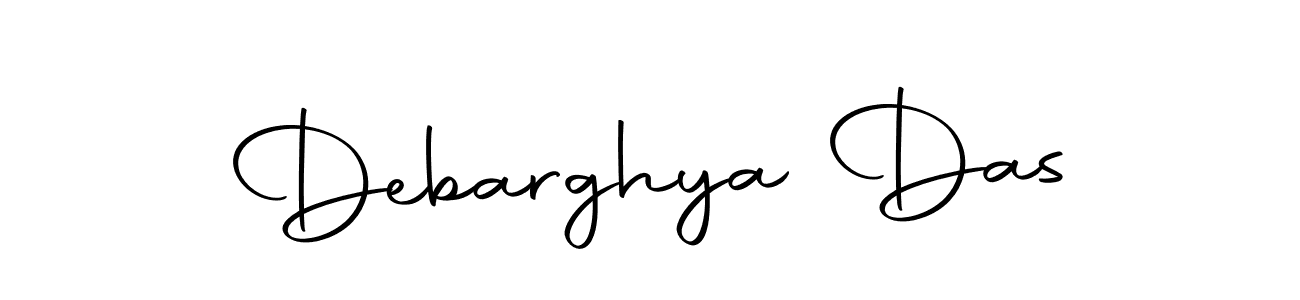 How to make Debarghya Das name signature. Use Autography-DOLnW style for creating short signs online. This is the latest handwritten sign. Debarghya Das signature style 10 images and pictures png