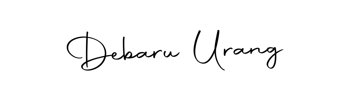 Use a signature maker to create a handwritten signature online. With this signature software, you can design (Autography-DOLnW) your own signature for name Debaru Urang. Debaru Urang signature style 10 images and pictures png