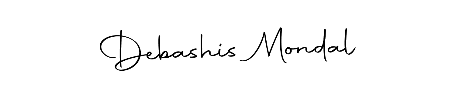 Create a beautiful signature design for name Debashis Mondal. With this signature (Autography-DOLnW) fonts, you can make a handwritten signature for free. Debashis Mondal signature style 10 images and pictures png