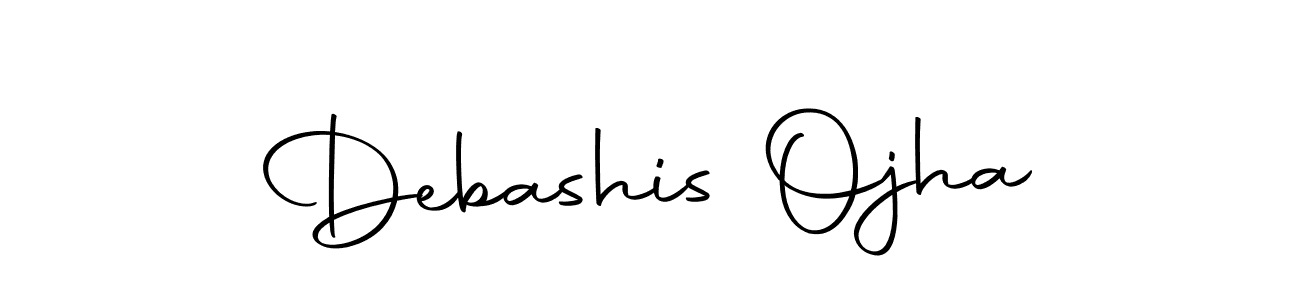 Create a beautiful signature design for name Debashis Ojha. With this signature (Autography-DOLnW) fonts, you can make a handwritten signature for free. Debashis Ojha signature style 10 images and pictures png