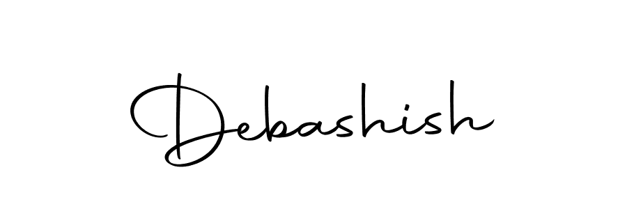 Make a beautiful signature design for name Debashish. With this signature (Autography-DOLnW) style, you can create a handwritten signature for free. Debashish signature style 10 images and pictures png