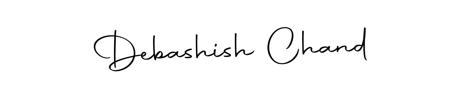 Use a signature maker to create a handwritten signature online. With this signature software, you can design (Autography-DOLnW) your own signature for name Debashish Chand. Debashish Chand signature style 10 images and pictures png