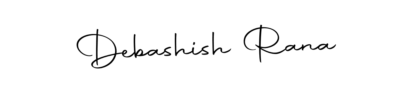 Create a beautiful signature design for name Debashish Rana. With this signature (Autography-DOLnW) fonts, you can make a handwritten signature for free. Debashish Rana signature style 10 images and pictures png