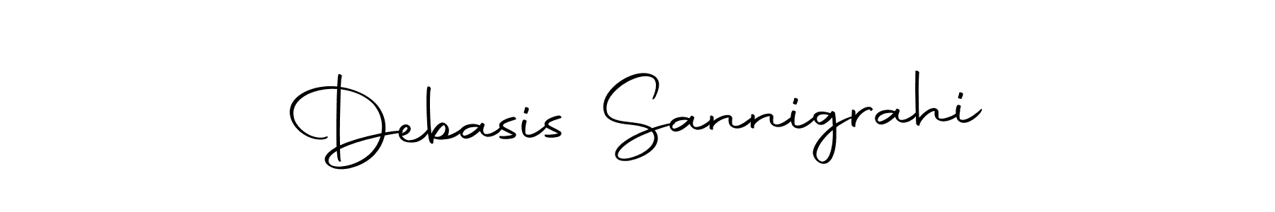 Here are the top 10 professional signature styles for the name Debasis Sannigrahi. These are the best autograph styles you can use for your name. Debasis Sannigrahi signature style 10 images and pictures png