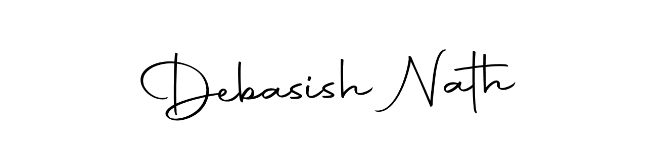 The best way (Autography-DOLnW) to make a short signature is to pick only two or three words in your name. The name Debasish Nath include a total of six letters. For converting this name. Debasish Nath signature style 10 images and pictures png