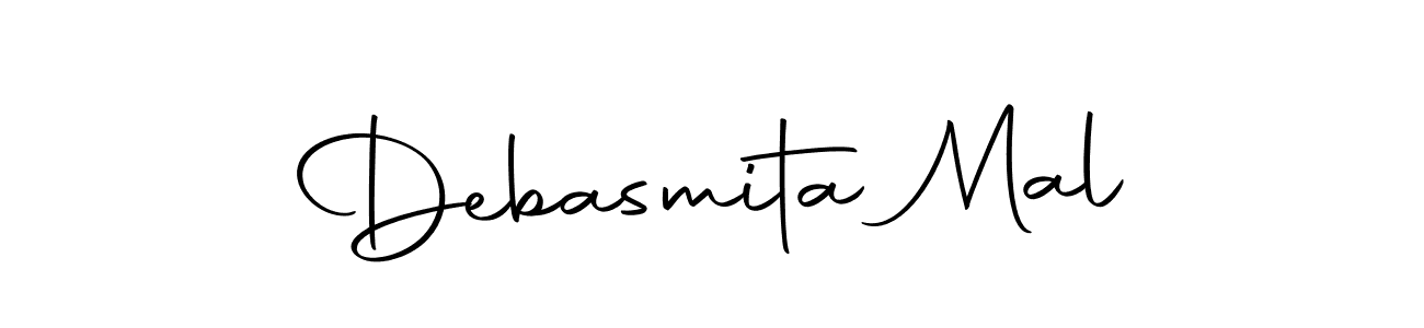 How to make Debasmita Mal name signature. Use Autography-DOLnW style for creating short signs online. This is the latest handwritten sign. Debasmita Mal signature style 10 images and pictures png