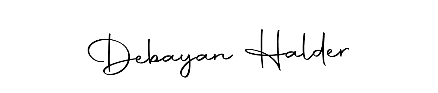 The best way (Autography-DOLnW) to make a short signature is to pick only two or three words in your name. The name Debayan Halder include a total of six letters. For converting this name. Debayan Halder signature style 10 images and pictures png