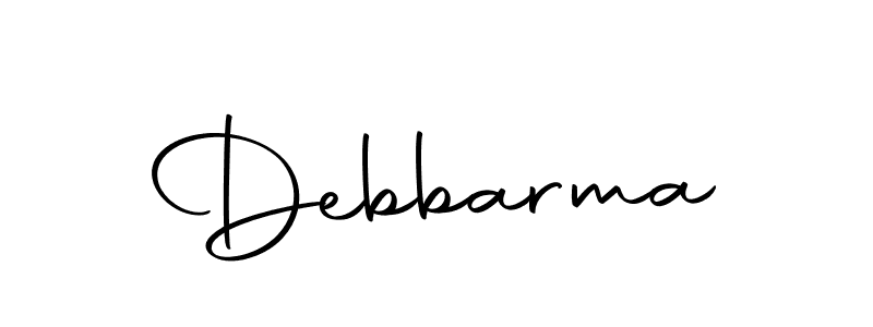 Make a beautiful signature design for name Debbarma. With this signature (Autography-DOLnW) style, you can create a handwritten signature for free. Debbarma signature style 10 images and pictures png