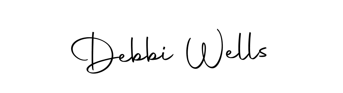 Make a short Debbi Wells signature style. Manage your documents anywhere anytime using Autography-DOLnW. Create and add eSignatures, submit forms, share and send files easily. Debbi Wells signature style 10 images and pictures png