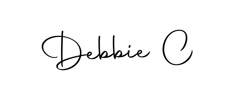 Autography-DOLnW is a professional signature style that is perfect for those who want to add a touch of class to their signature. It is also a great choice for those who want to make their signature more unique. Get Debbie C name to fancy signature for free. Debbie C signature style 10 images and pictures png