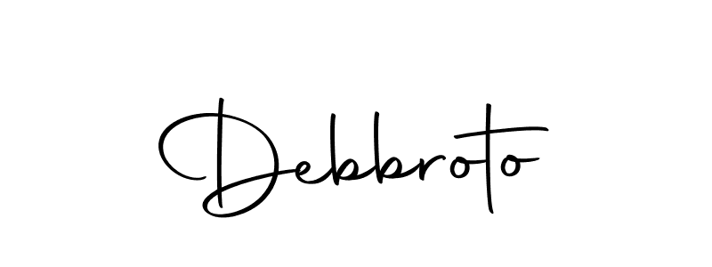 How to make Debbroto signature? Autography-DOLnW is a professional autograph style. Create handwritten signature for Debbroto name. Debbroto signature style 10 images and pictures png
