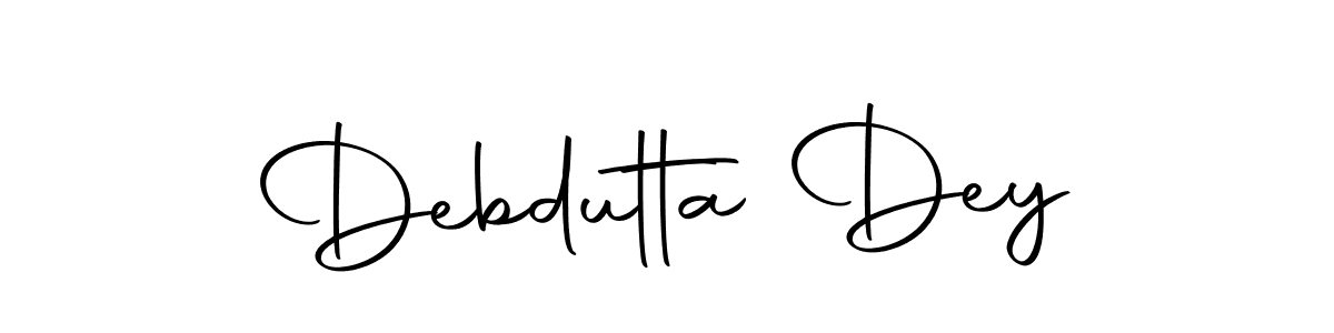 Autography-DOLnW is a professional signature style that is perfect for those who want to add a touch of class to their signature. It is also a great choice for those who want to make their signature more unique. Get Debdutta Dey name to fancy signature for free. Debdutta Dey signature style 10 images and pictures png