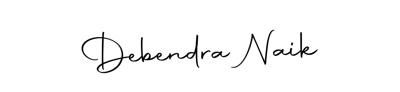 Design your own signature with our free online signature maker. With this signature software, you can create a handwritten (Autography-DOLnW) signature for name Debendra Naik. Debendra Naik signature style 10 images and pictures png