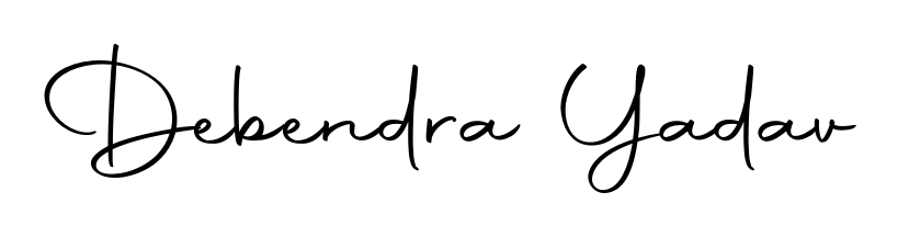 Download transparent PNG signature for name Debendra Yadav styled with Autography-DOLnW font. Ready to paste directly into PDF and Word agreements. Debendra Yadav signature style 10 images and pictures png