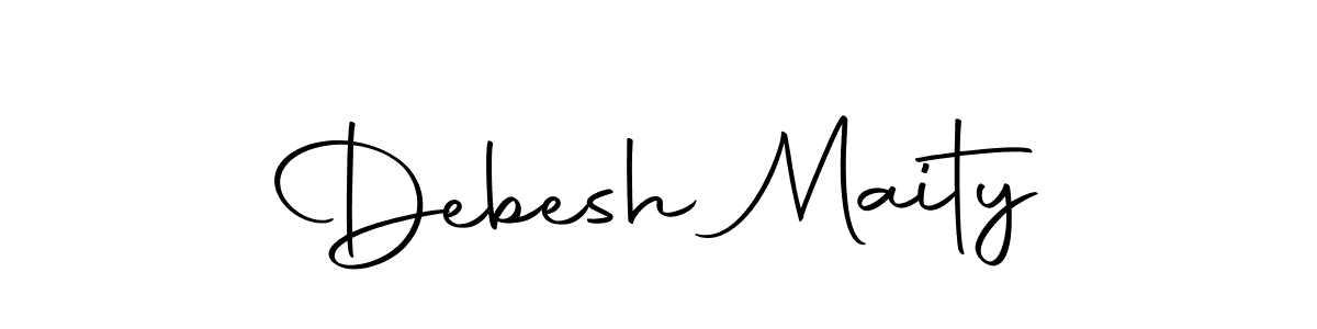 Debesh Maity stylish signature style. Best Handwritten Sign (Autography-DOLnW) for my name. Handwritten Signature Collection Ideas for my name Debesh Maity. Debesh Maity signature style 10 images and pictures png