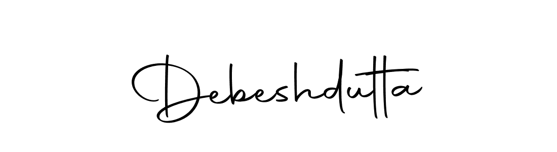 Create a beautiful signature design for name Debeshdutta. With this signature (Autography-DOLnW) fonts, you can make a handwritten signature for free. Debeshdutta signature style 10 images and pictures png