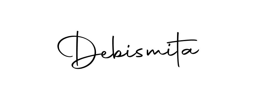 You should practise on your own different ways (Autography-DOLnW) to write your name (Debismita) in signature. don't let someone else do it for you. Debismita signature style 10 images and pictures png