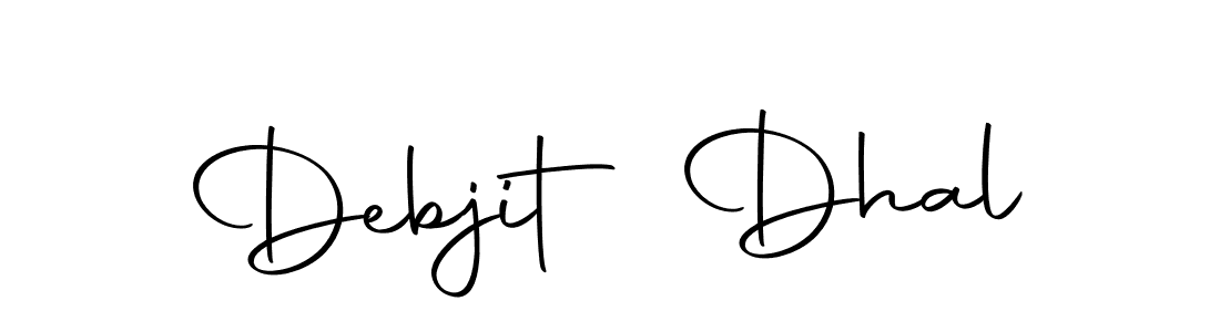 Design your own signature with our free online signature maker. With this signature software, you can create a handwritten (Autography-DOLnW) signature for name Debjit Dhal. Debjit Dhal signature style 10 images and pictures png