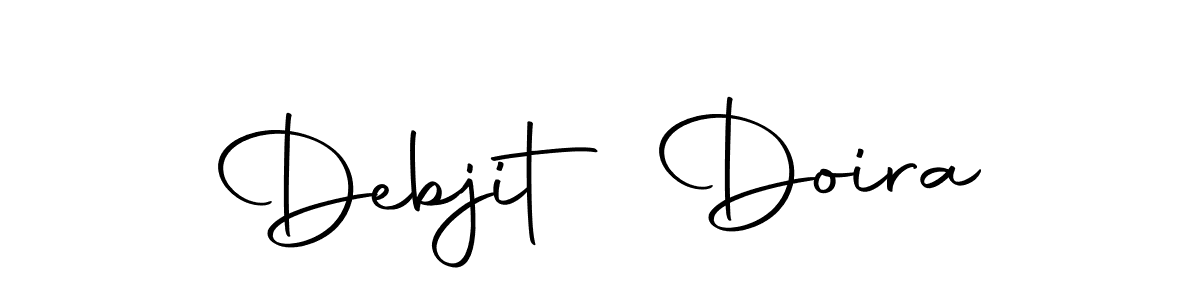 Debjit Doira stylish signature style. Best Handwritten Sign (Autography-DOLnW) for my name. Handwritten Signature Collection Ideas for my name Debjit Doira. Debjit Doira signature style 10 images and pictures png