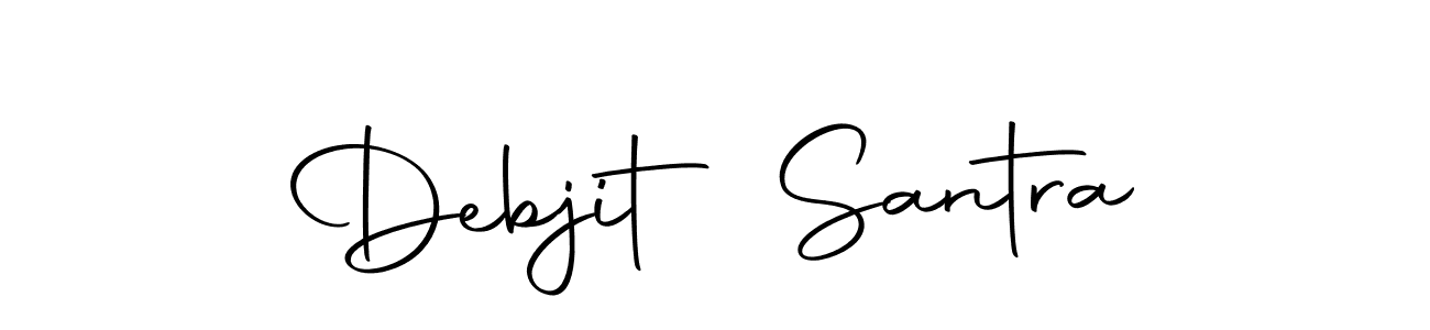 Debjit Santra stylish signature style. Best Handwritten Sign (Autography-DOLnW) for my name. Handwritten Signature Collection Ideas for my name Debjit Santra. Debjit Santra signature style 10 images and pictures png