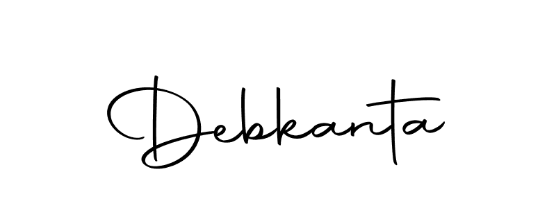How to make Debkanta name signature. Use Autography-DOLnW style for creating short signs online. This is the latest handwritten sign. Debkanta signature style 10 images and pictures png