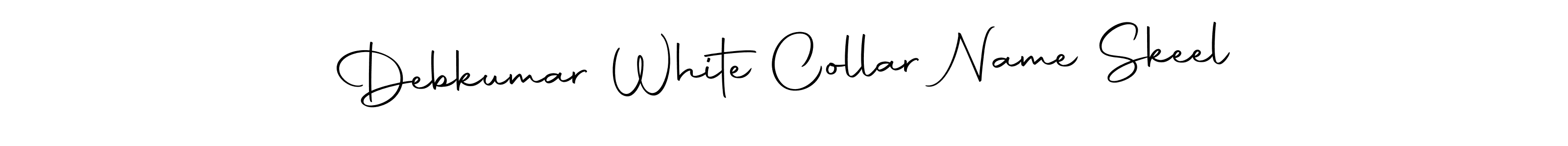 This is the best signature style for the Debkumar White Collar Name Skeel name. Also you like these signature font (Autography-DOLnW). Mix name signature. Debkumar White Collar Name Skeel signature style 10 images and pictures png