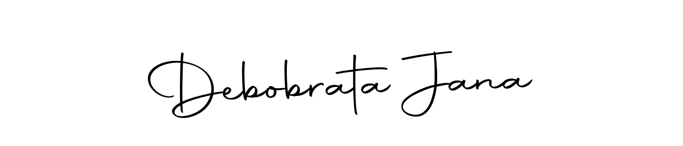 The best way (Autography-DOLnW) to make a short signature is to pick only two or three words in your name. The name Debobrata Jana include a total of six letters. For converting this name. Debobrata Jana signature style 10 images and pictures png