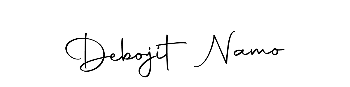 Design your own signature with our free online signature maker. With this signature software, you can create a handwritten (Autography-DOLnW) signature for name Debojit Namo. Debojit Namo signature style 10 images and pictures png
