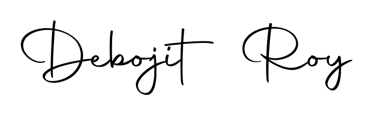 Use a signature maker to create a handwritten signature online. With this signature software, you can design (Autography-DOLnW) your own signature for name Debojit Roy. Debojit Roy signature style 10 images and pictures png