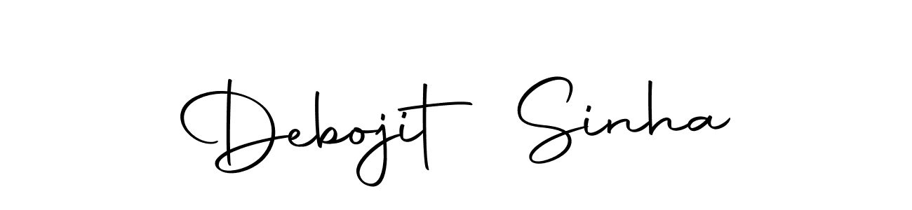 Make a short Debojit Sinha signature style. Manage your documents anywhere anytime using Autography-DOLnW. Create and add eSignatures, submit forms, share and send files easily. Debojit Sinha signature style 10 images and pictures png