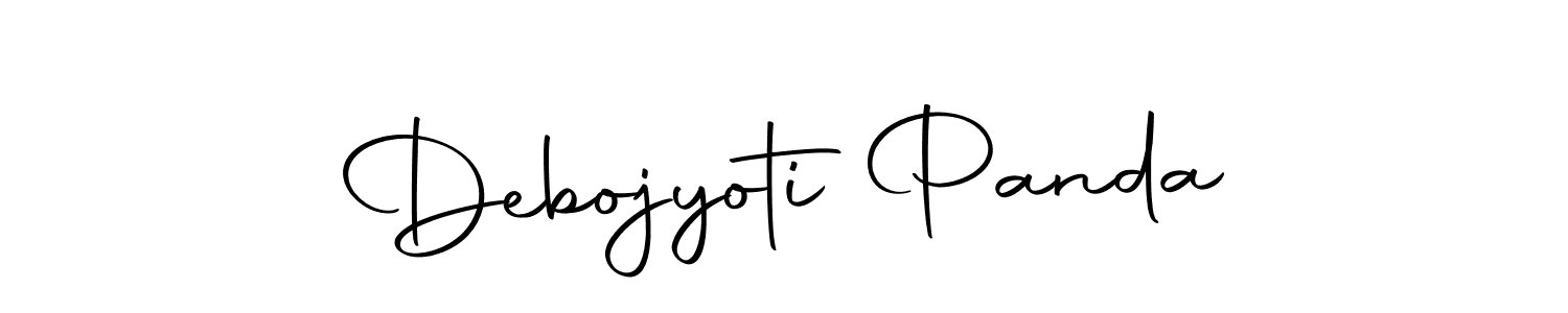 Create a beautiful signature design for name Debojyoti Panda. With this signature (Autography-DOLnW) fonts, you can make a handwritten signature for free. Debojyoti Panda signature style 10 images and pictures png