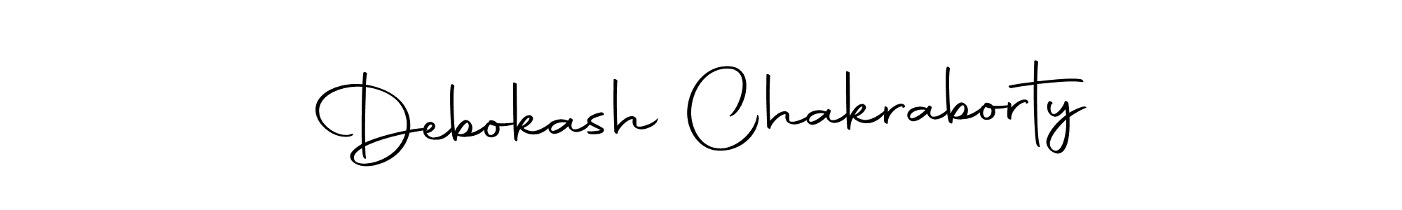 You can use this online signature creator to create a handwritten signature for the name Debokash Chakraborty. This is the best online autograph maker. Debokash Chakraborty signature style 10 images and pictures png