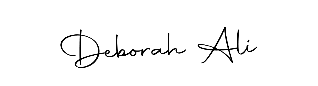Make a beautiful signature design for name Deborah Ali. Use this online signature maker to create a handwritten signature for free. Deborah Ali signature style 10 images and pictures png