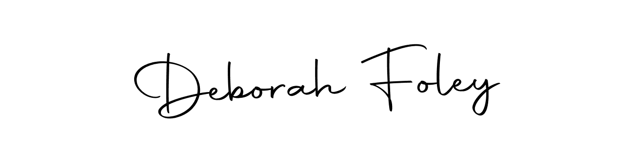 You can use this online signature creator to create a handwritten signature for the name Deborah Foley. This is the best online autograph maker. Deborah Foley signature style 10 images and pictures png