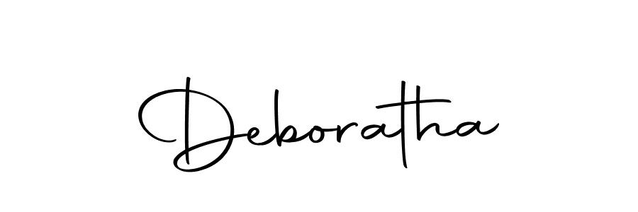 Make a short Deboratha signature style. Manage your documents anywhere anytime using Autography-DOLnW. Create and add eSignatures, submit forms, share and send files easily. Deboratha signature style 10 images and pictures png