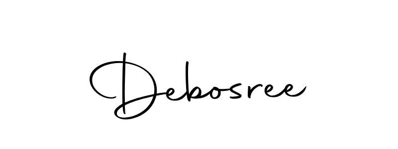 How to make Debosree name signature. Use Autography-DOLnW style for creating short signs online. This is the latest handwritten sign. Debosree signature style 10 images and pictures png