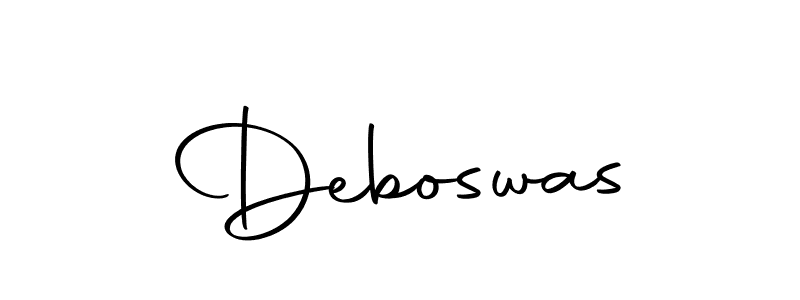 How to make Deboswas signature? Autography-DOLnW is a professional autograph style. Create handwritten signature for Deboswas name. Deboswas signature style 10 images and pictures png