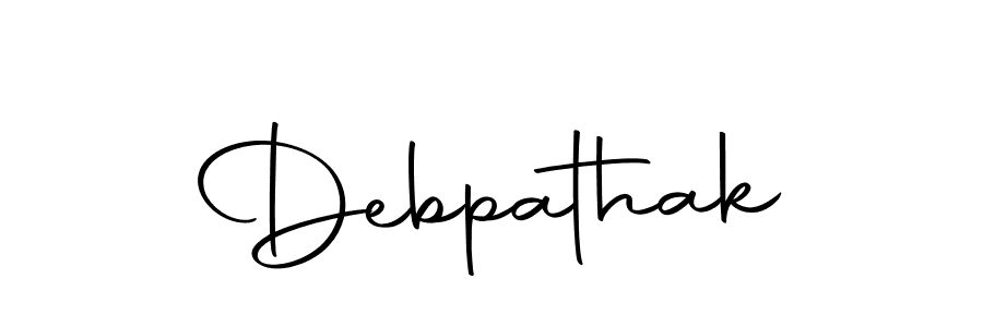It looks lik you need a new signature style for name Debpathak. Design unique handwritten (Autography-DOLnW) signature with our free signature maker in just a few clicks. Debpathak signature style 10 images and pictures png